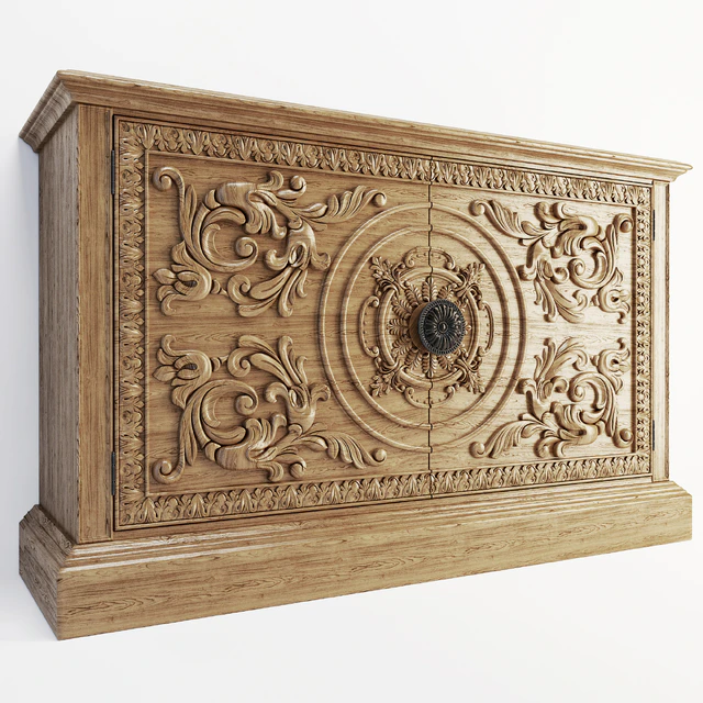 True Vintage Two Door Accent Console — Скачать