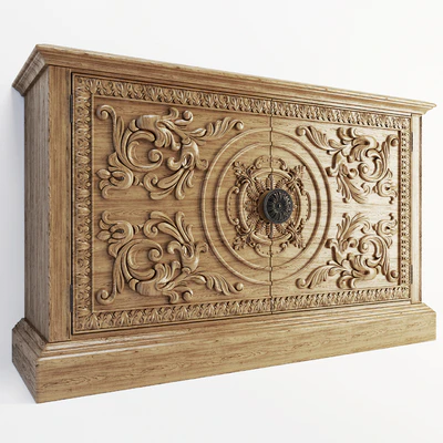 True Vintage Two Door Accent Console — Вид 3
