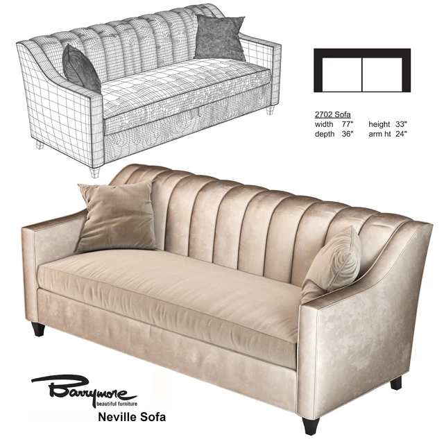 Neville sofa — Скачать