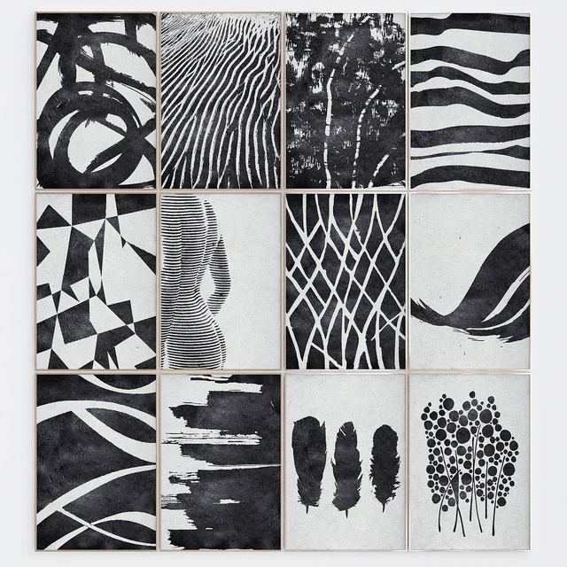 Black art frames — Descargar