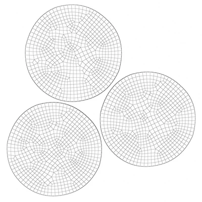 Ковер СТОЭНСЕ ИКЕА круглый \ Rug STOENSE IKEA round — Вид 2