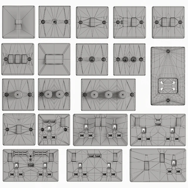 Sockets and Switches Good Home Brand Set — Скачать