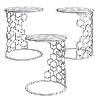 Longhi MARTIN SIDE TABLE BY GIUSEPPE IASPARRA — Ver 2