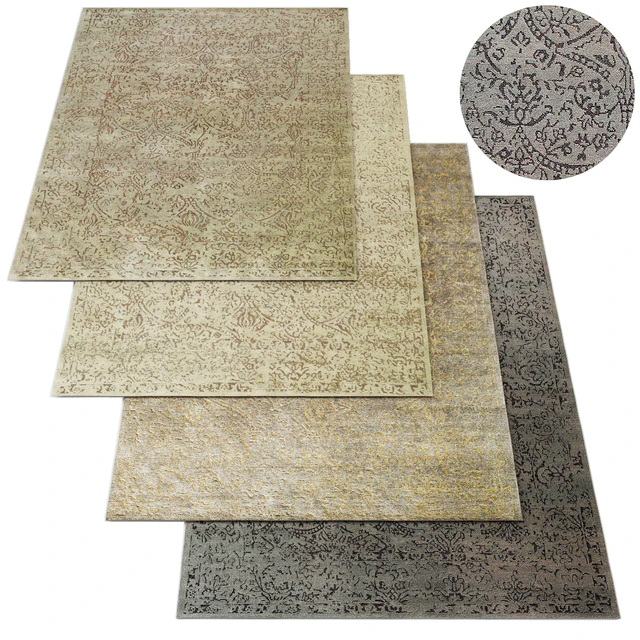 Metallic Volte Rug RH — Скачать