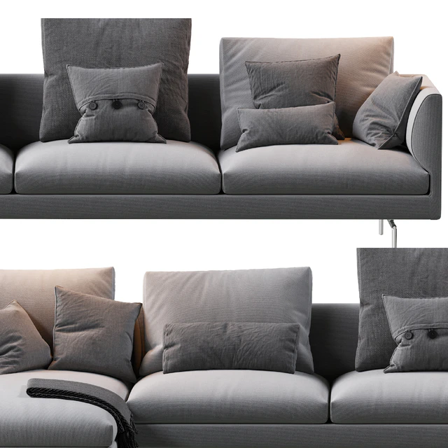 1333 Flamingo Zanotta Sofa — Descargar