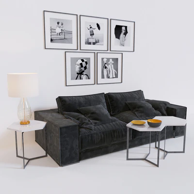 Budapest Soft Sofa — Ver 1