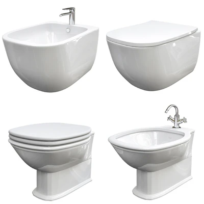 Classic Style Wall-hung Ceramic materials Toilets — Скачать