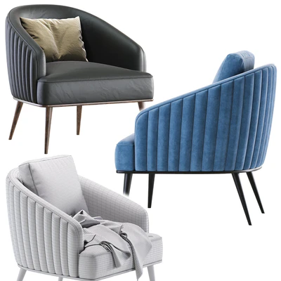 Armchair SHELBY by Cazarina Interiors/Кресло ШЕЛБИ — Ver 6