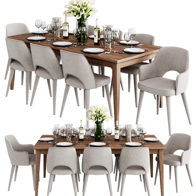 Coco Republic Dinning Set — Скачать