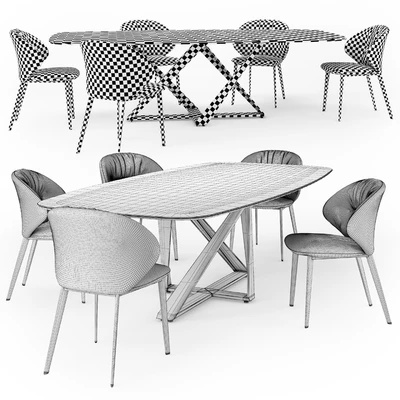 Bontempi Millennium table Drop chair — Вид 5
