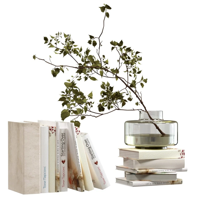 Декоративный набор с книгами — Скачать