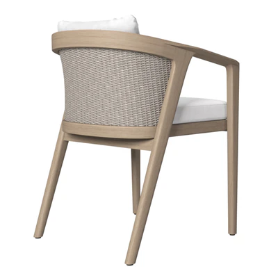 Malta Teak Dining Armchair — Ver 3