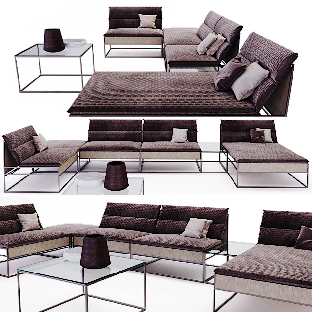 Il Loft Nikos-giorgio saporiti Диван(sofa) — Скачать