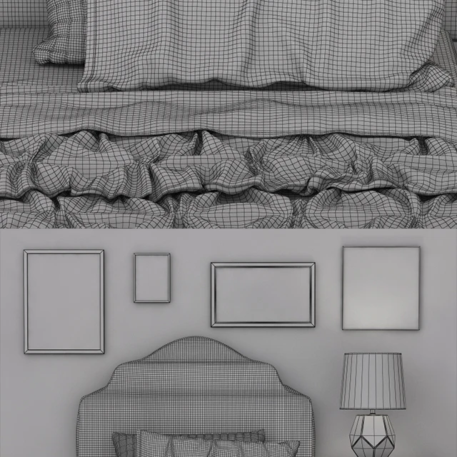 Landofnod Twin Arched Upholstered Headboard (Pattern - Desert Flower) — Descargar