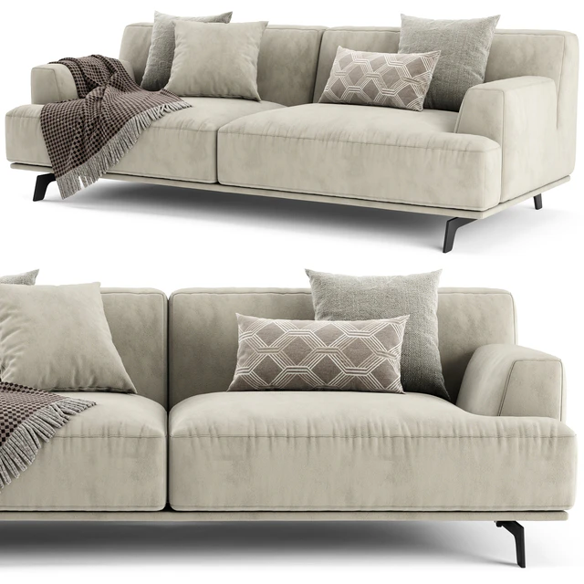 Poliform Tribeca 2 Seats Sofa — Скачать