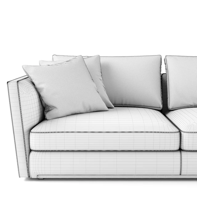 Visionnaire Bastian 3 seater sofa 02 — Скачать