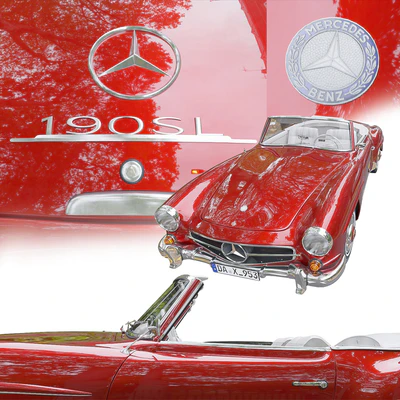 Mercedes Benz 190 SL — Ver 4