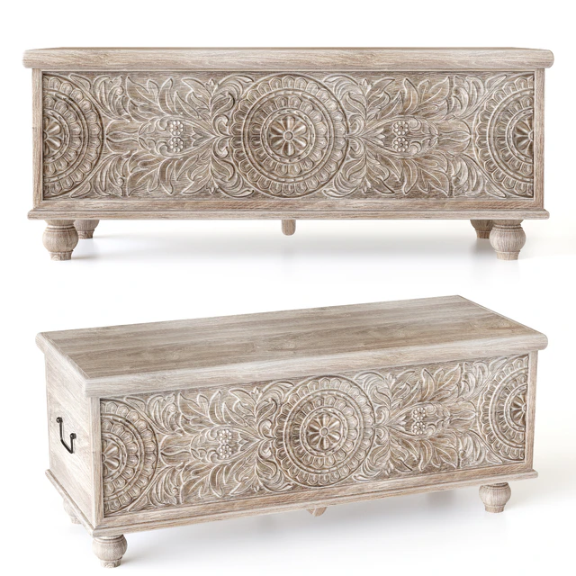 Fossil Ridge Storage Bench from Ashley Furniture — Descargar