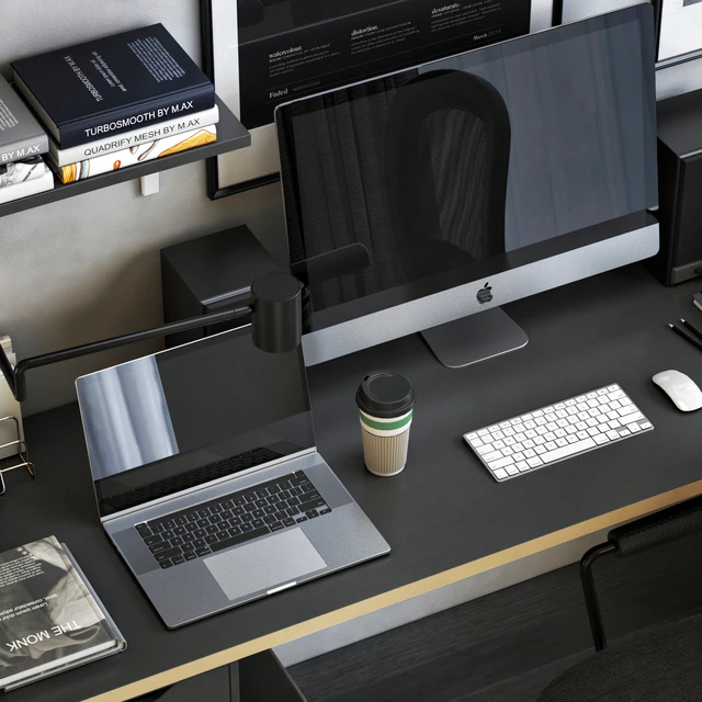 IKEA ALEX workplace with FLINTAN chair — Descargar