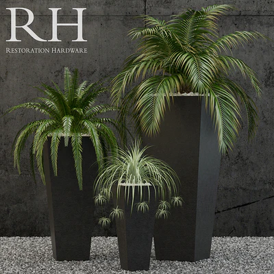 Restoration Hardware salento tapered planter — Ver 1