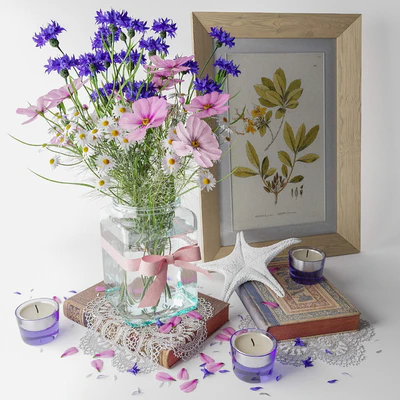 Bouquet of wildflowers — Ver 1