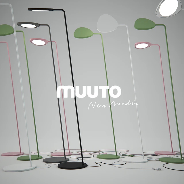 Muuto / Leaf Lamp floor — Скачать