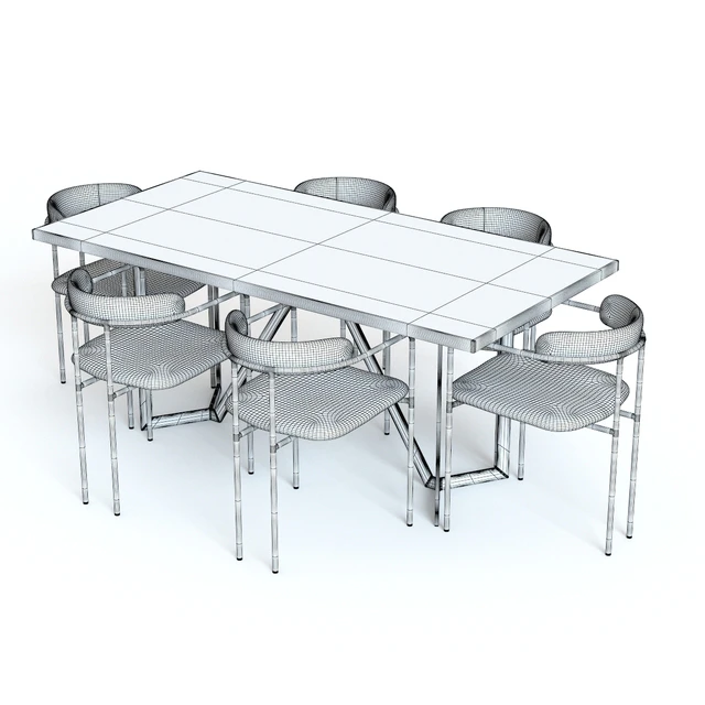 West Elm Cast Tower Table and Chairs — Descargar