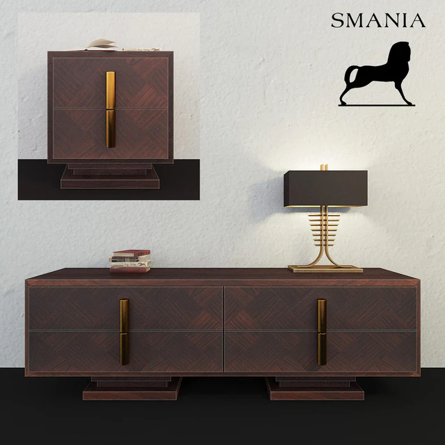 Smania Nestor dresser and nightstand — Descargar