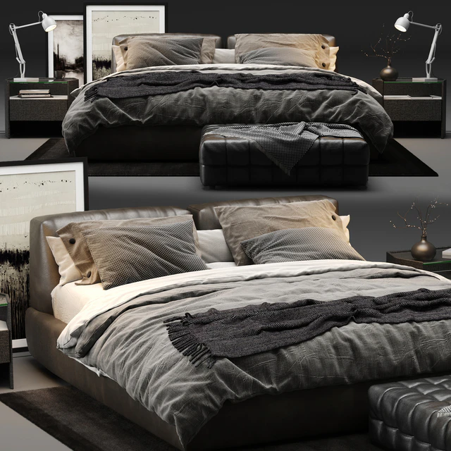 Poliform - Bolton Bed — Descargar
