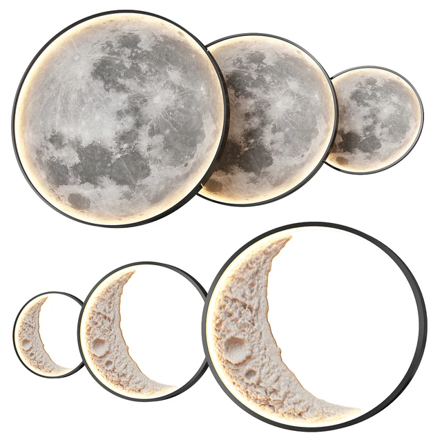Wall Moon Lamp — Descargar