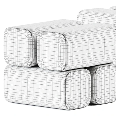 Drova Pouf 4 and 6 by Woo Furniture / Пуф — Вид 7