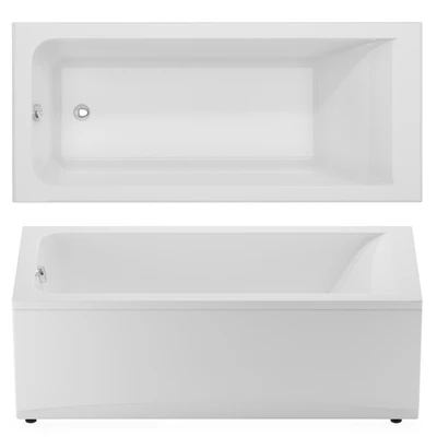 STWORKI Stockholm acrylic bath — Ver 1