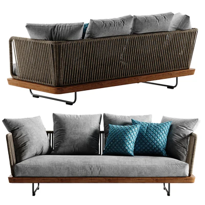 Minotti Sunray sofa set 1 — Ver 5