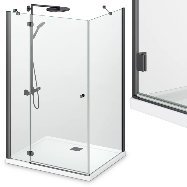 Душевые кабины Radaway Carena black — Скачать