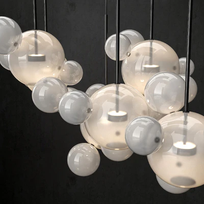Chandelier Giopato & Coombes Bolle 24 lights 2 — Ver 3