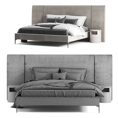 West Elm Andes Wide Bed — Ver 3