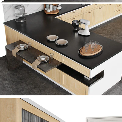 Kitchen Aster CUCINE Timeline 2.0 — View 3