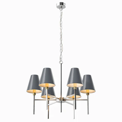 LuxDeco Lucerne 6-Arm Chandelier — Ver 3