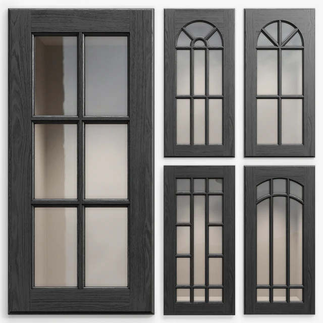 Cabinet Doors Set 4 / Glass kitchen fronts — Descargar