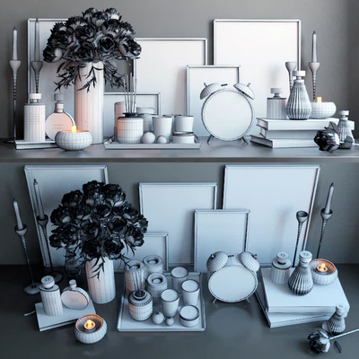Decorative set Chanel — Ver 3