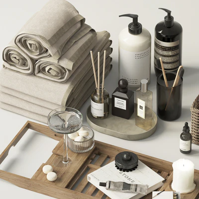 Decorative set for the bathroom - 6 — Ver 7