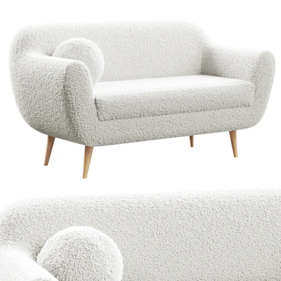 Sofa Rotterdam Cozy White — Ver 1