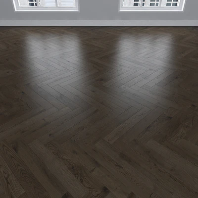 Parquet Oak, 3 types: herringbone, linear, chevron. — Ver 2
