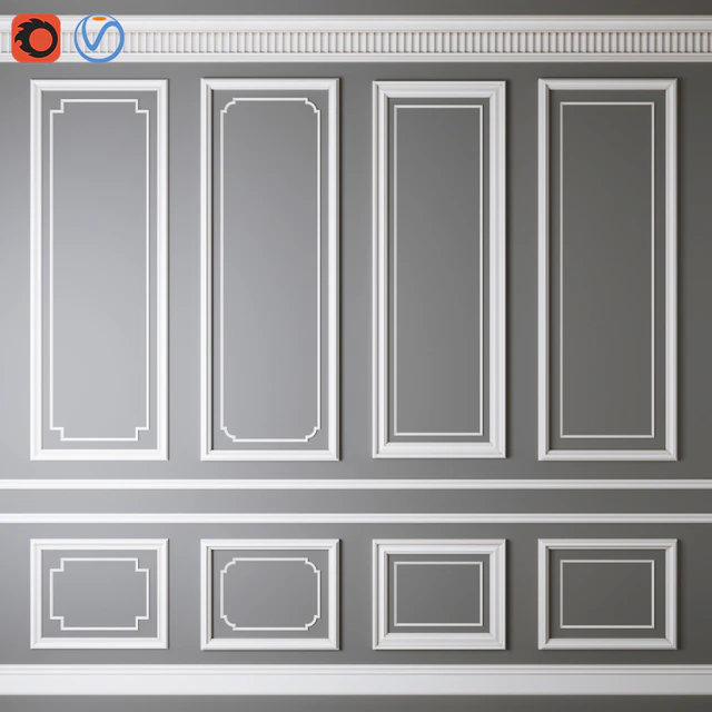 Decorative molding 011 — Download