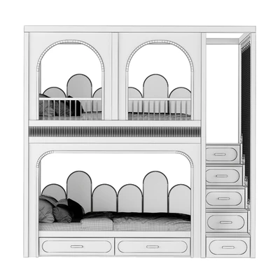 Kids Room Bed 04 — Ver 3