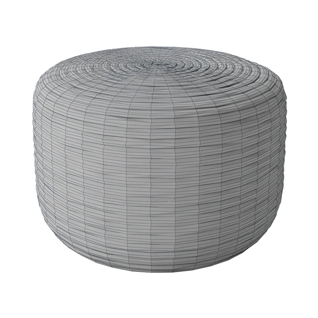 Braided Jute pouf — Скачать