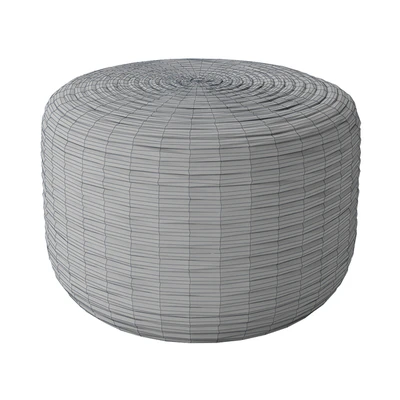Braided Jute pouf — Вид 2
