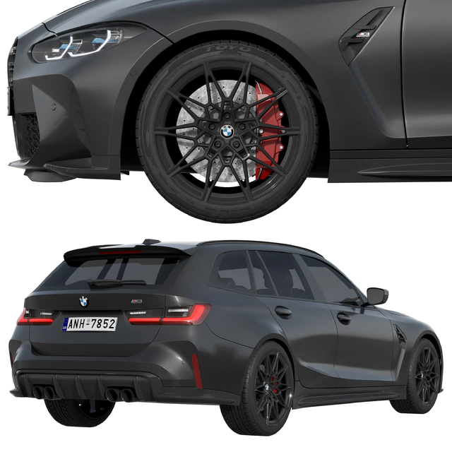 BMW M3 Competition Touring 2022 — Скачать