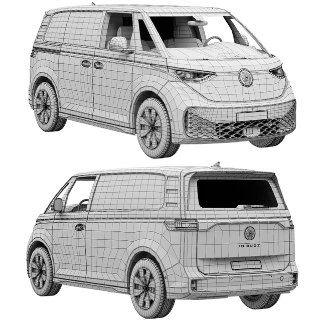 Volkswagen ID. Buzz Cargo 2023 — Descargar