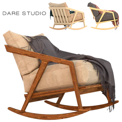 Кресло качалка Dare Studio Katakana Rocking chair — Вид 1